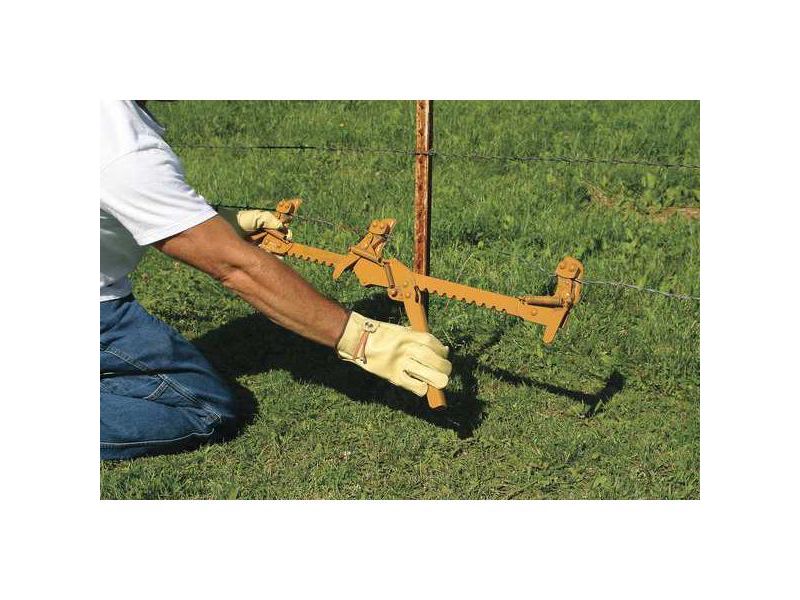 ZORO SELECT 415 Curved Jaw Wire Stretcher,Steel