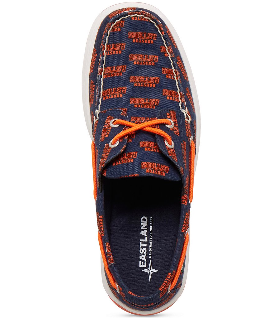 Eastland Men's Summer MLB Astros Boat Shoe