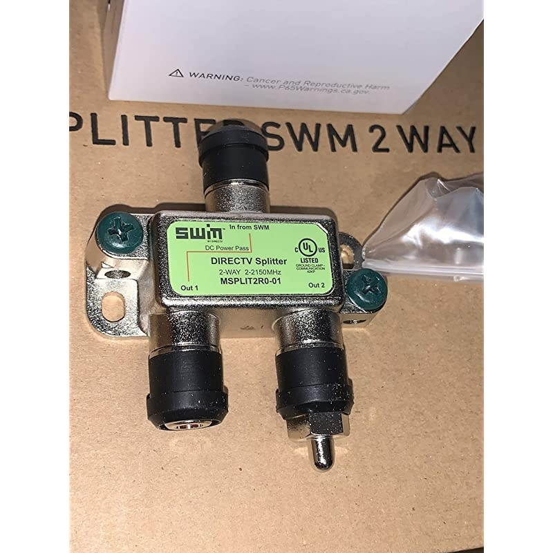 Splitter 2-Way 2-2150 MHz MSPLIT2R0-01 SWM 2-Way Splitter