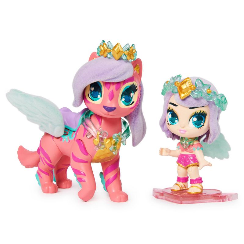 Hatchimals Pixies Riders Radiant Roxy Pixie & Tigrette Glider Hatchimal Set with Mystery Feature