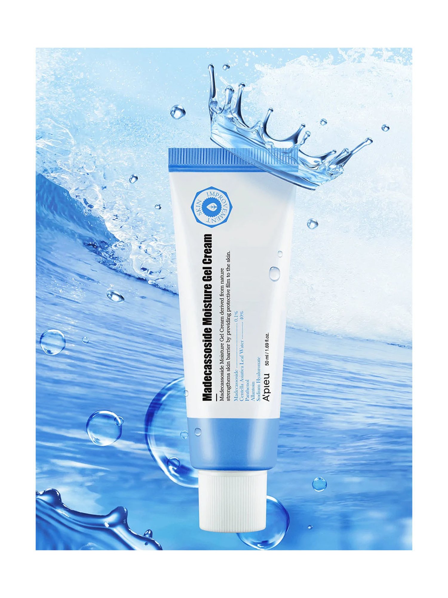 APIEU Madecassoside Moisture Gel Cream - 50 ml