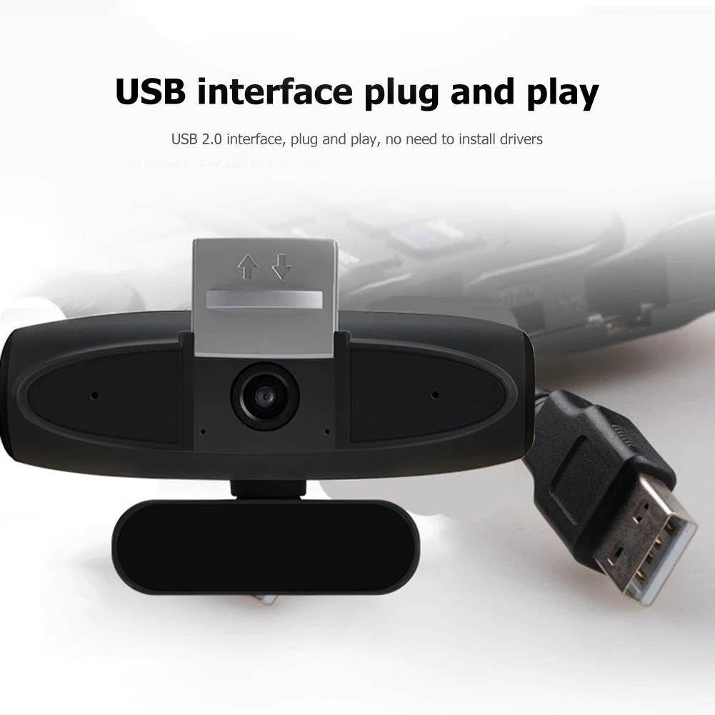 Video Conference Live Streaming Web Camera with Microphone 1080P HD USB Webcam Widescreen Video Work Home Accessories