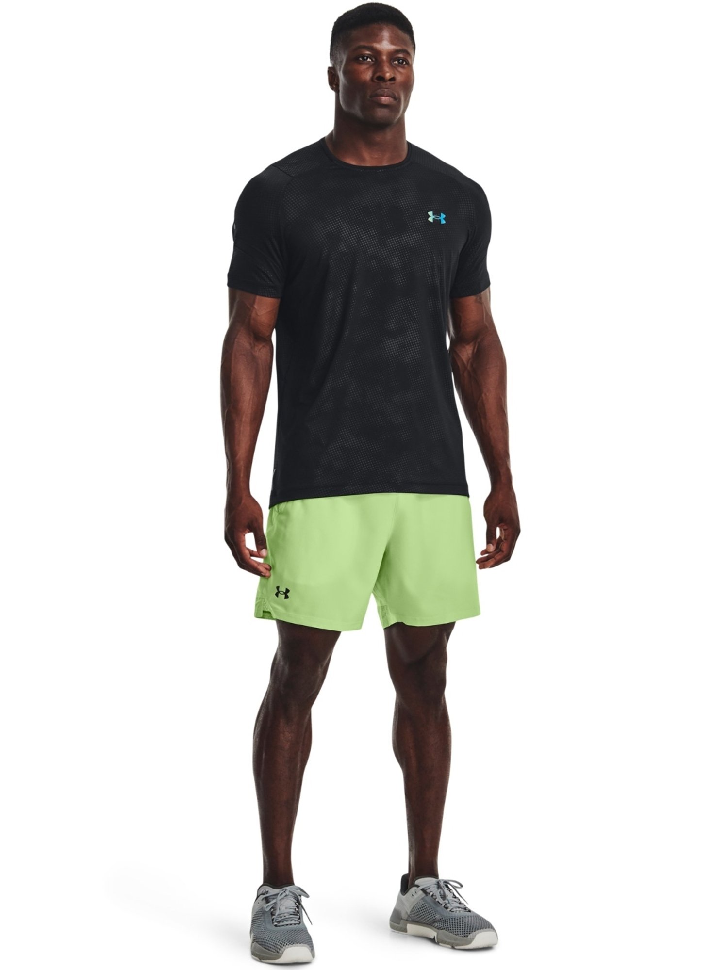 Under Armour Green Fitted Sports Shorts