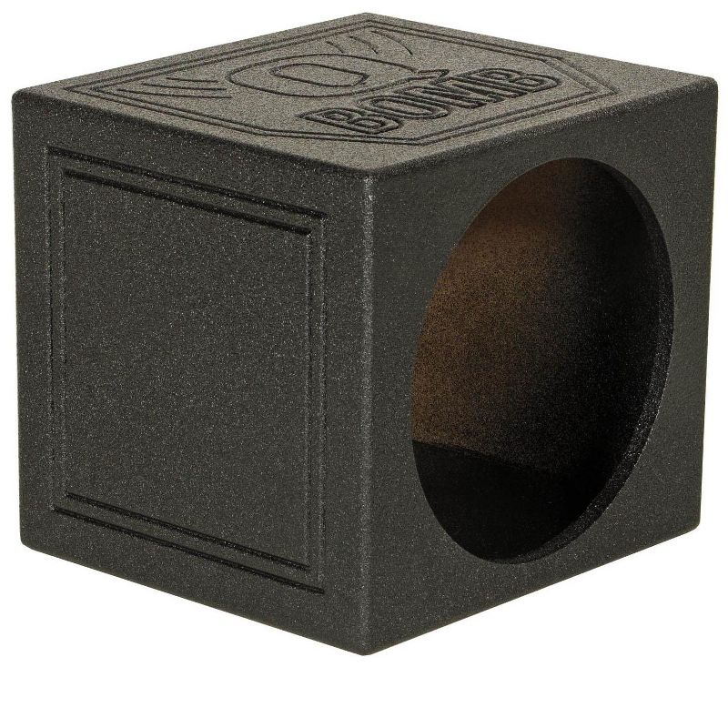 QPower QBomb 12" Sealed Car Subwoofer Sub Box Enclosure | QBOMB12S Single