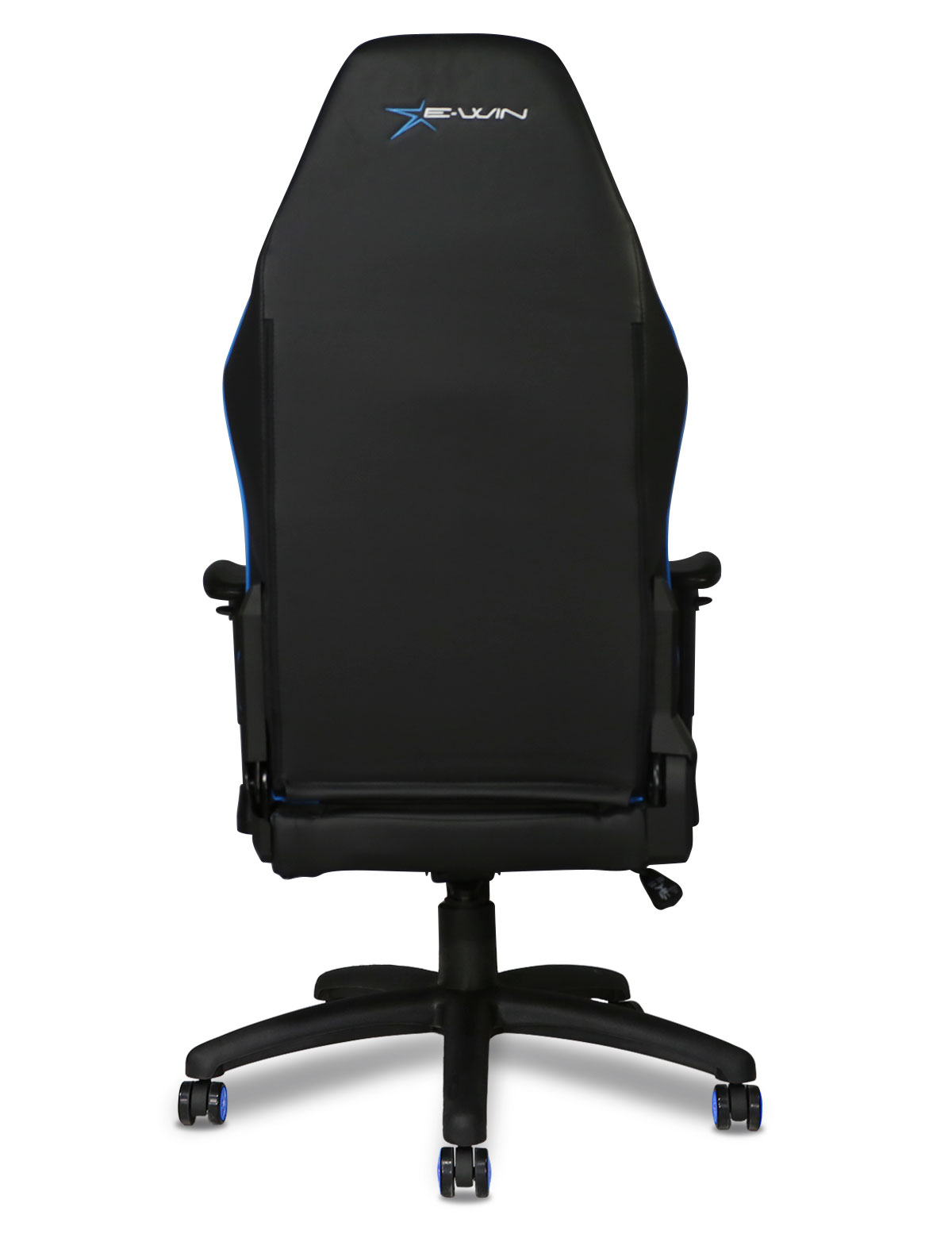 EWin Gaming and Office Chair KTC Knight Series Ergonomic With Head and Back Pillows (Black and Blue)