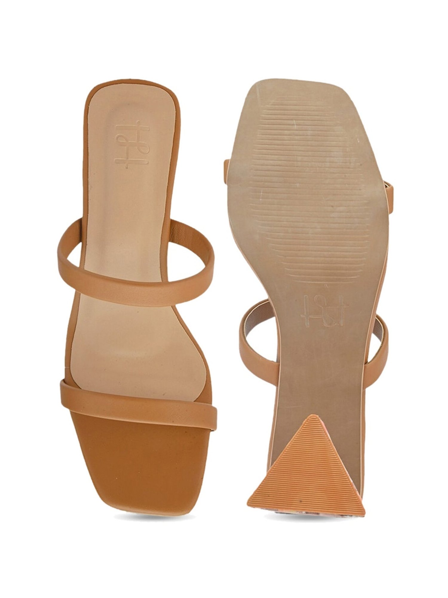 Hydes N Hues Women's Tan Casual Sandals