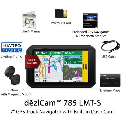 Garmin dezlCam 785 LMT-S 7 Inch Advanced Truck Navigator