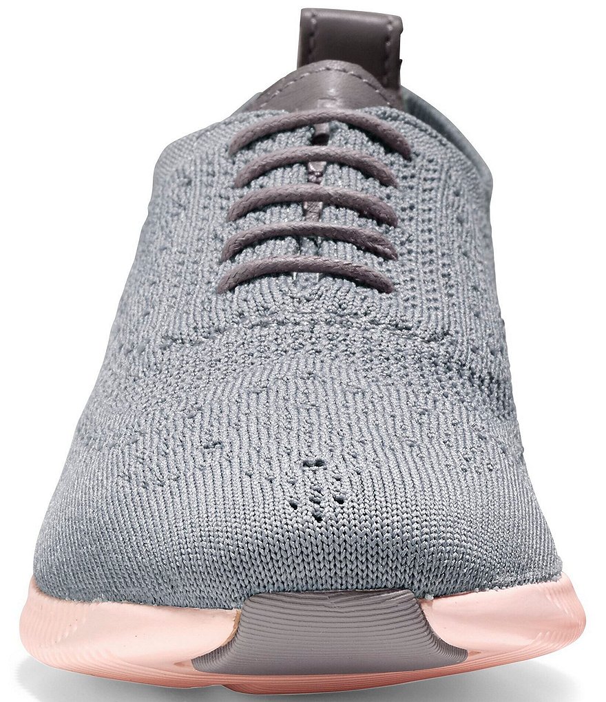 SoftWalk Willis Perforated Suede Platform Oxfords