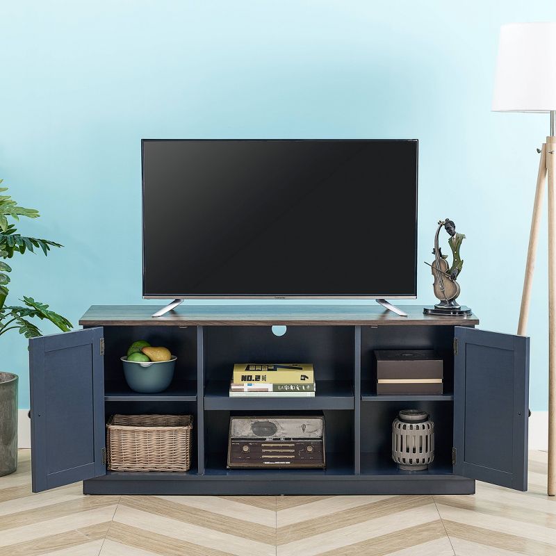 TV Stand for TVs up to 65" Navy - Home Essentials
