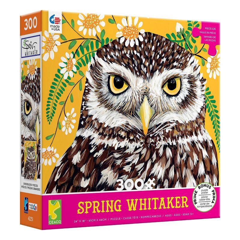 Ceaco Maureen Owl Jigsaw Puzzle - 300pc