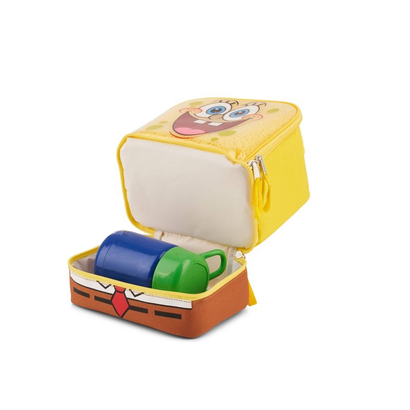 SpongeBob Kids' Dual Compartment Lunch Bag