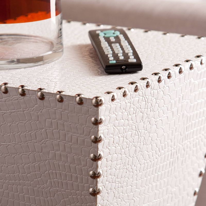 Accent Table - White - Aiden Lane