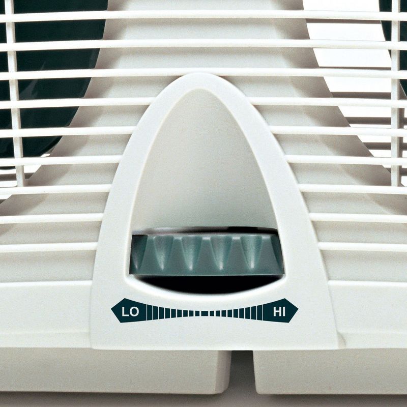 O2COOL Rechargeable Deluxe Necklace Fan with USB Cord Gray