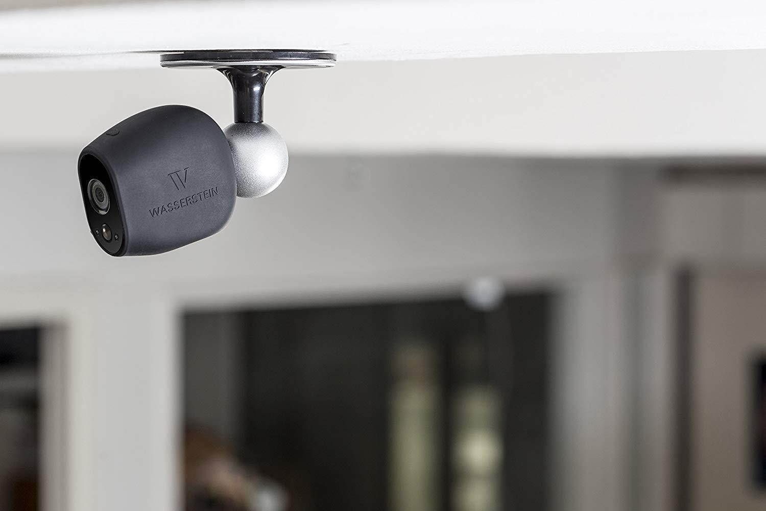 Dropcessories Table/Ceiling Mount Compatible with Arlo & Arlo Pro Wire-Free Cameras (Black)