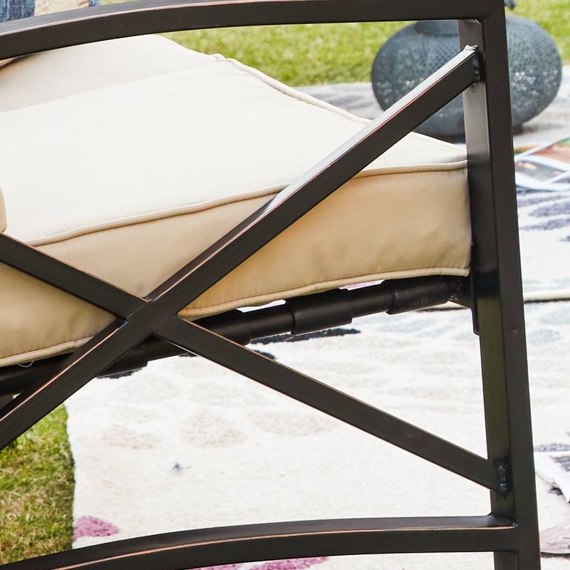 3pc Loveseat Patio Seating Set - Patio Festival