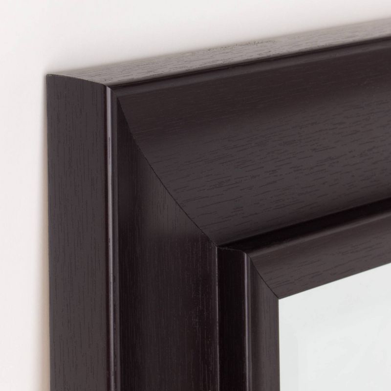 28.5" x 34.5" Frame Mirror Espresso - Head West