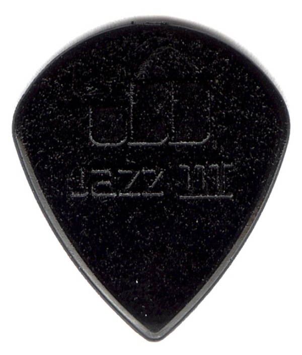 Dunlop Jazz III Stiffo Sharp 1.38mm - Black