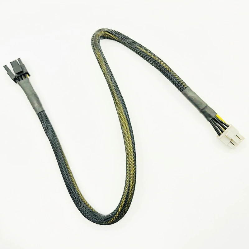 High Quality Black Sleeved 8Pin PCI-E to 8(6+2)Pin Modular Power Supply Cables CPU Power Cable for OCZ ZT/ Great Wall 58CM 16AWG