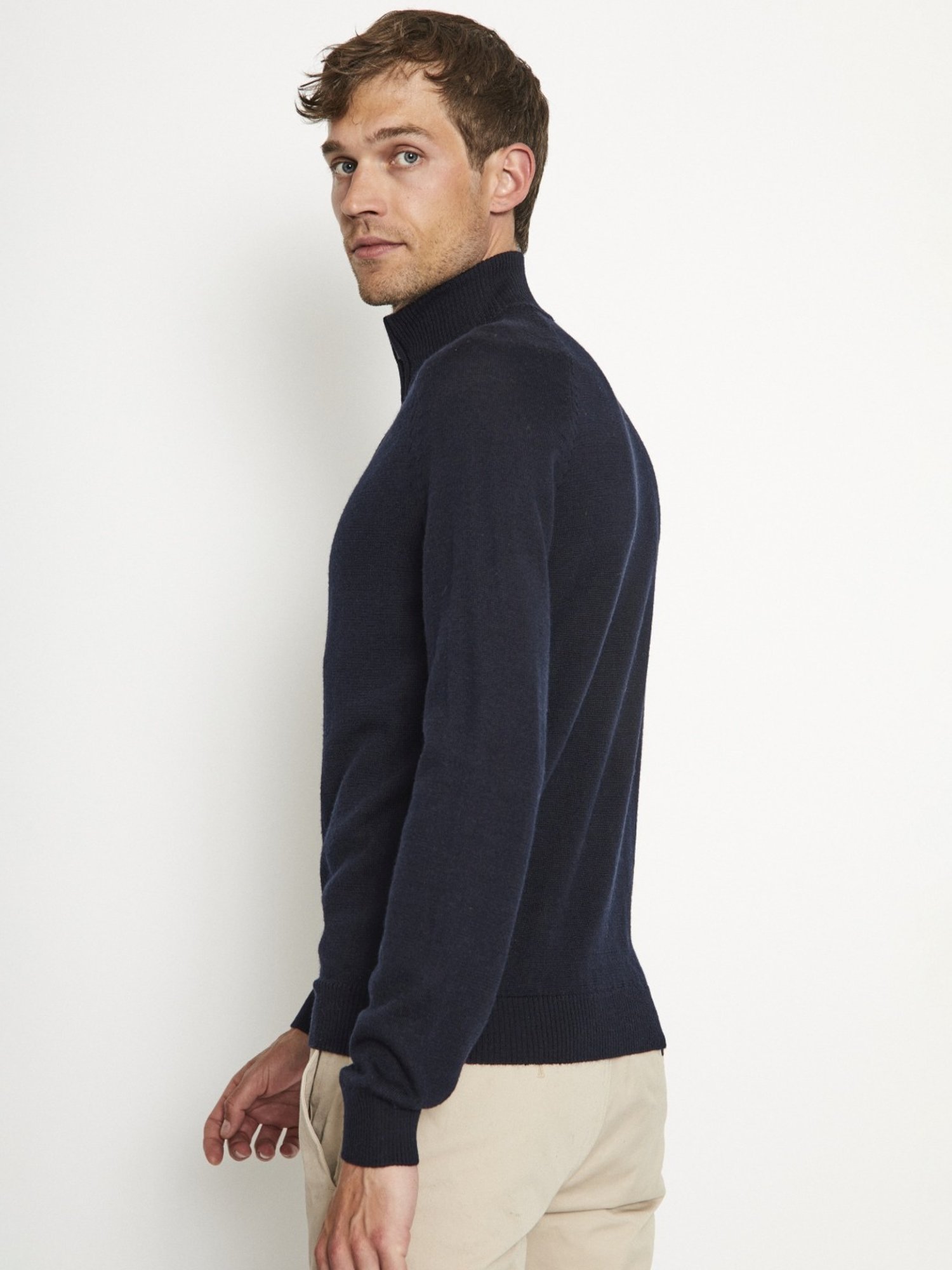 Bruun & Stengade Blue Regular Fit Sweater