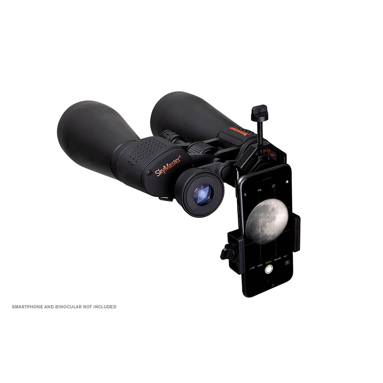 Celestron 81035 Basic Smartphone Adapter 1.25" Capture Your Discoveries, Black