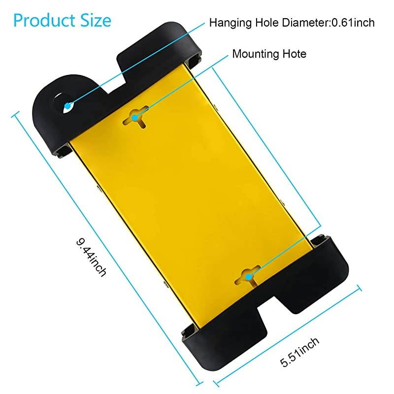 Duty Power Strip Surge Protector 8 Outlet Industrial Power Strip with 15A Shop Workshop Garden Metal Power Strip with 6FT Cord 1200 Joules ETL Listed