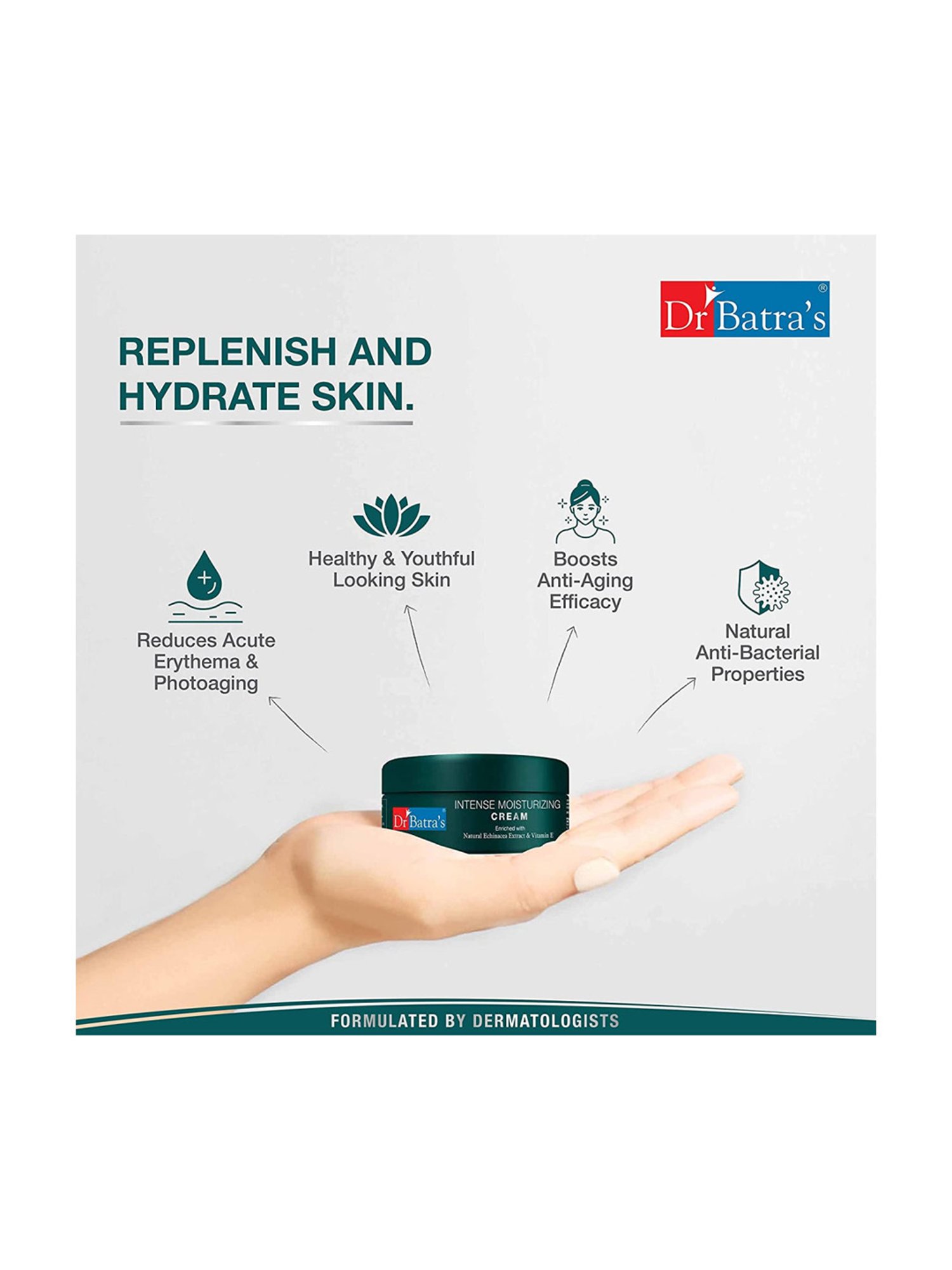 Dr. Batra's Intense Moisturizing Cream & Moisturizing Face Wash