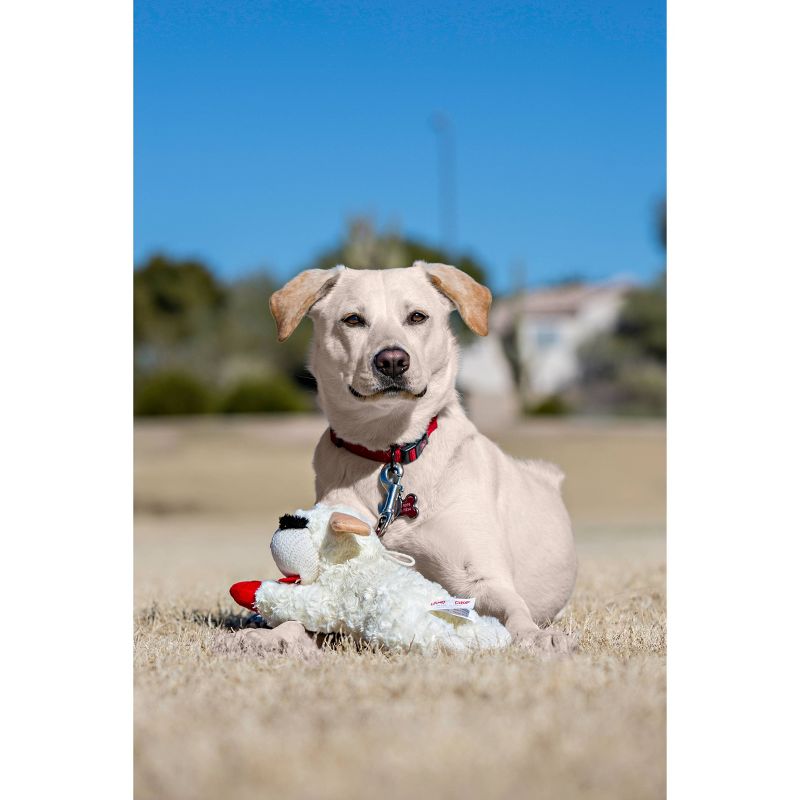 Multipet Lamb Chop Dog Toy - 10.5"