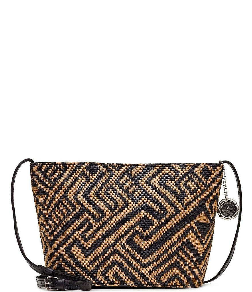Patricia Nash Seasonal Collection Tomassa Straw Crossbody Bag