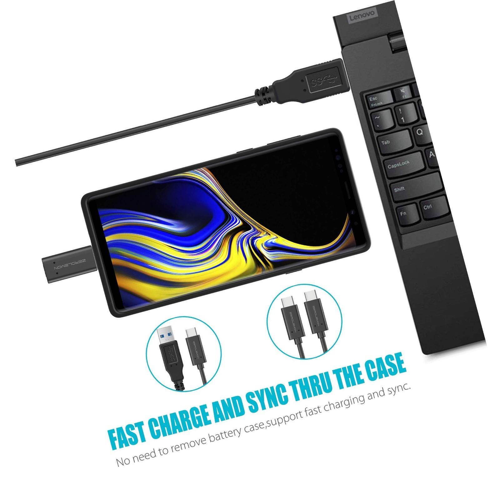 Galaxy Note 9 Battery Charging Case[Upgraded], ZeroLemon Slim Power 5000mAh E...