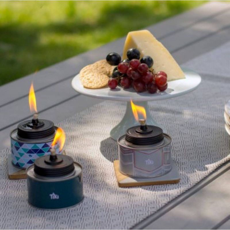 8pk 5" Replacement Fiberglass Mini Torch Wicks White - TIKI