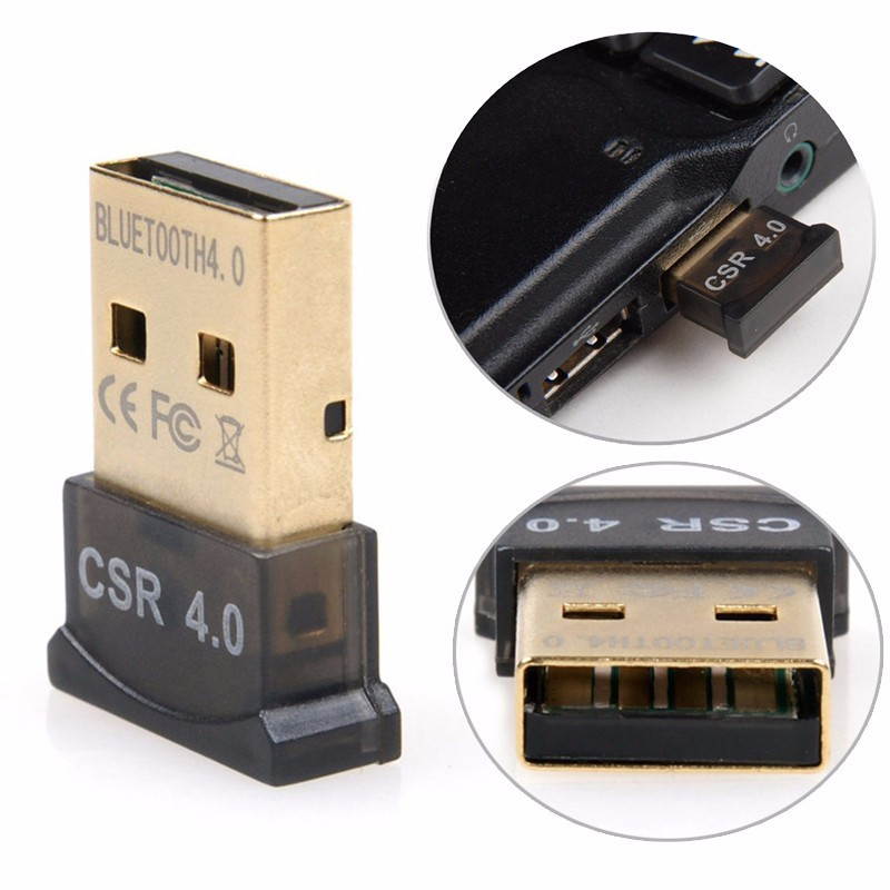 USB Bluetooth Adapter V 4.0 Dual Mode Wireless Bluetooth Dongle CSR 4.0 USB 2.0/3.0 Portable For Win 7 8 10 Vista XP