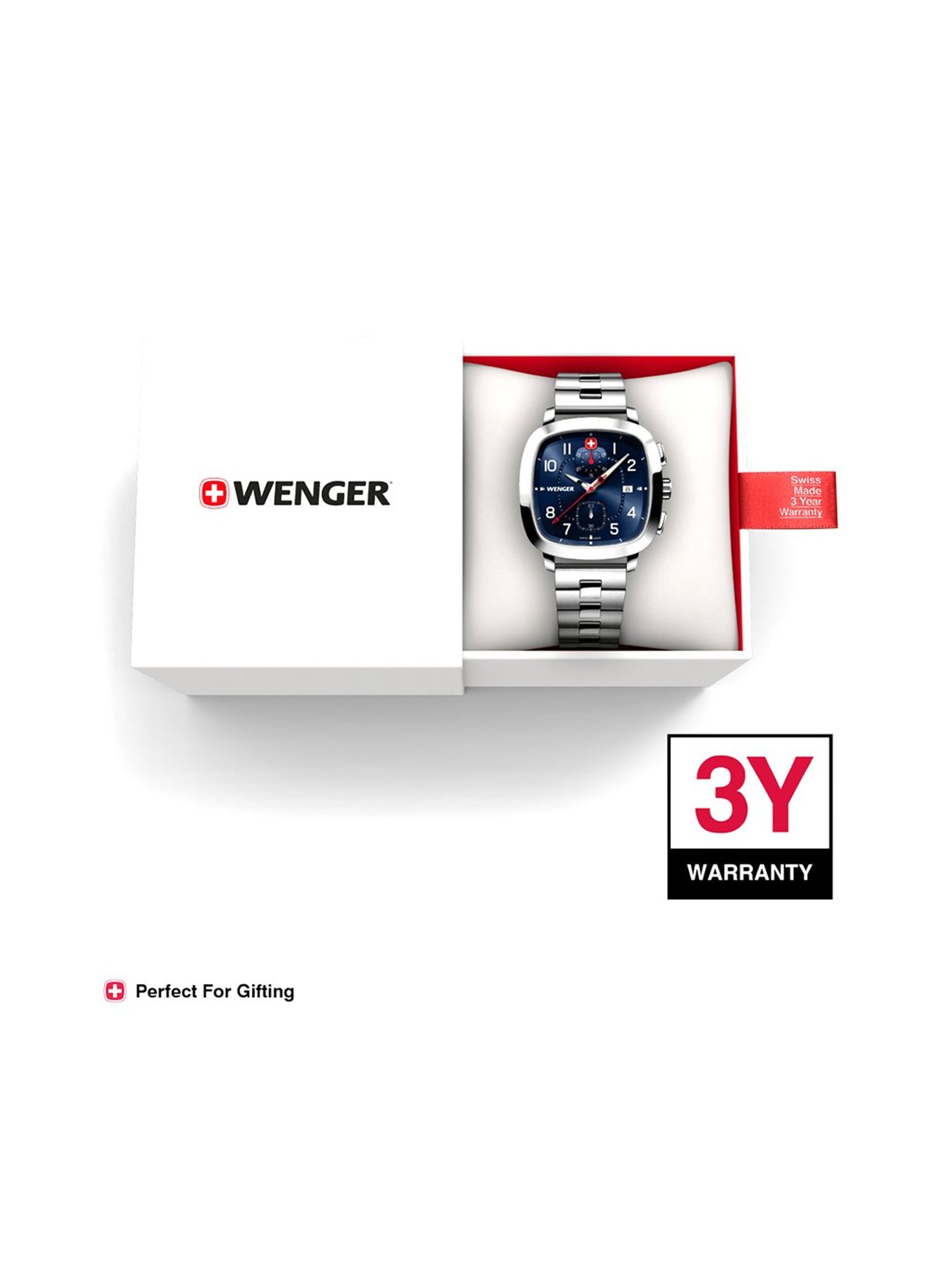 Wenger 01.1933.111 Chronograph Watch for Men