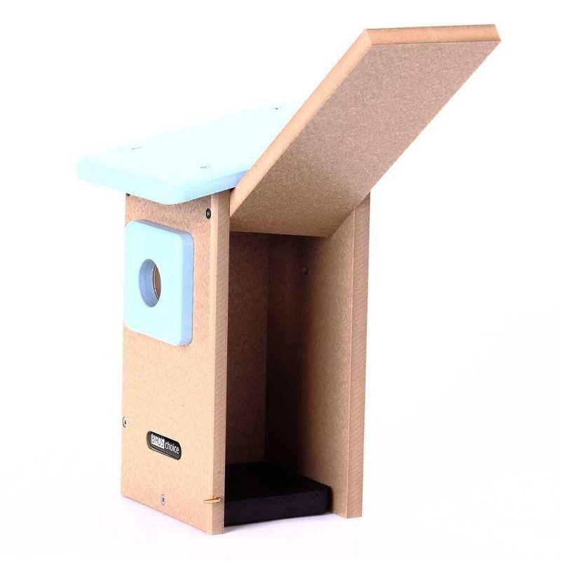 Birds Choice 13" Recycled Bluebird House Blue/Brown