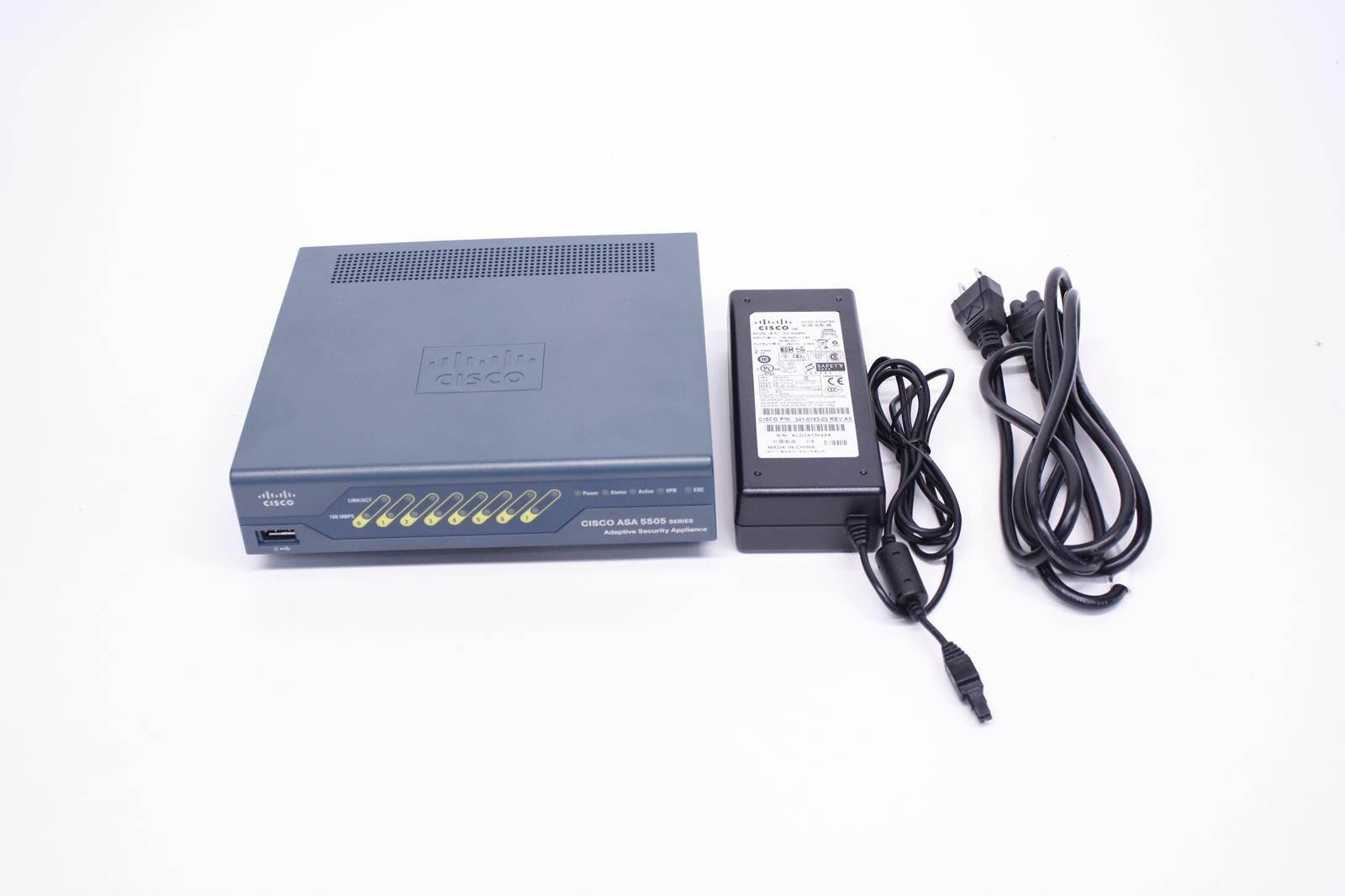 Cisco ASA5505-UL-BUN-K9 ASA 5505 Firewall Appliance - 8 Port - 1 x Expansion Slot - No