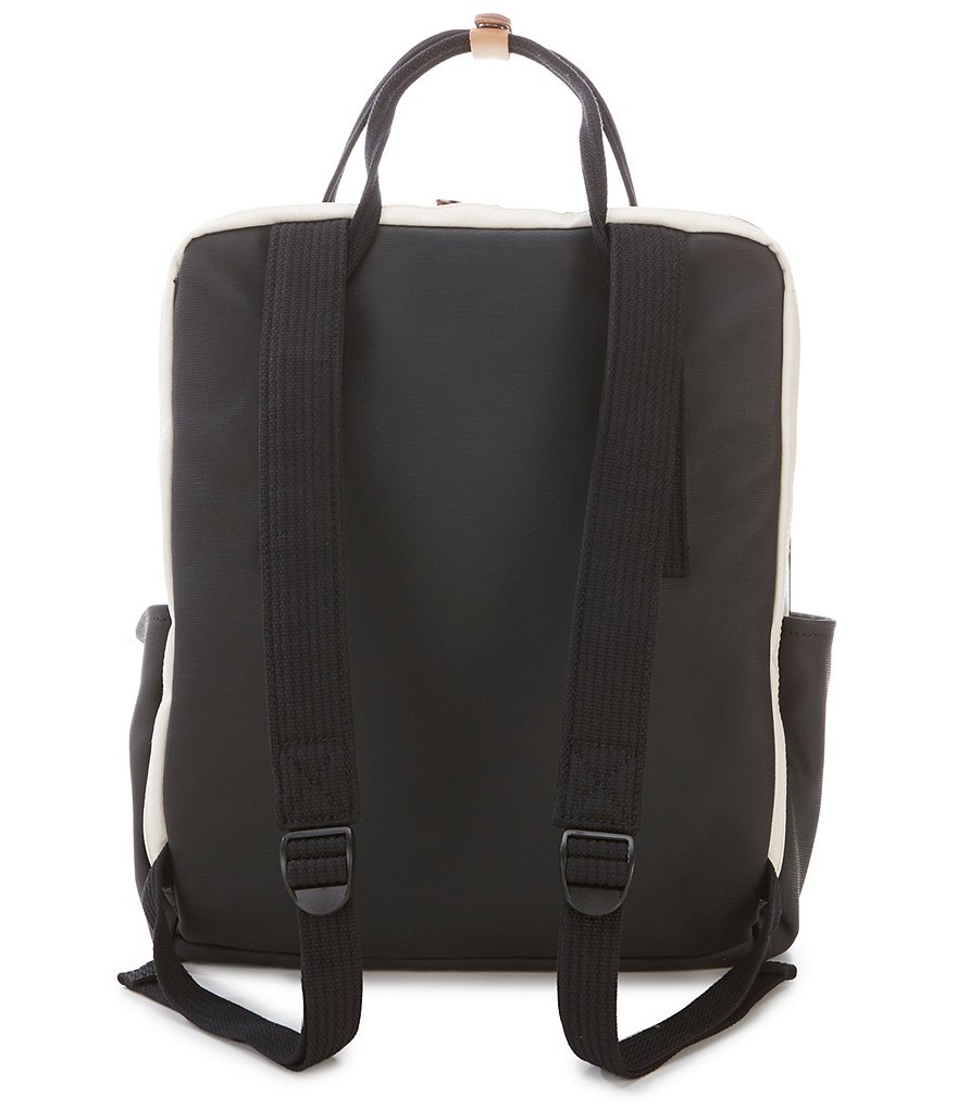 Petunia Pickle Bottom Inter-Mix Colorblock Canvas Backpack Diaper Bag