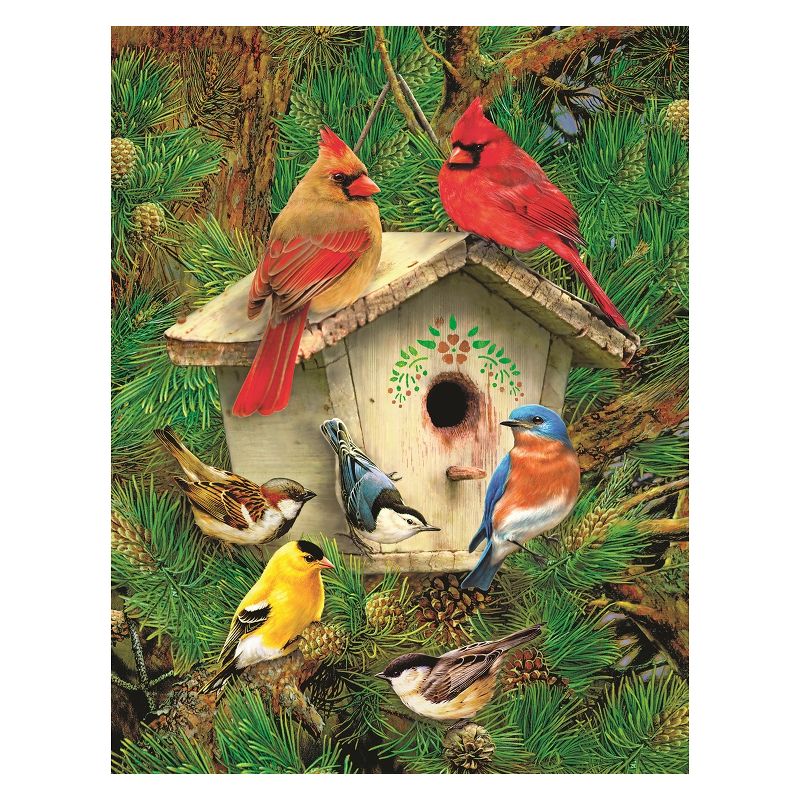 Springbok Feathered Retreat Puzzle 350pc