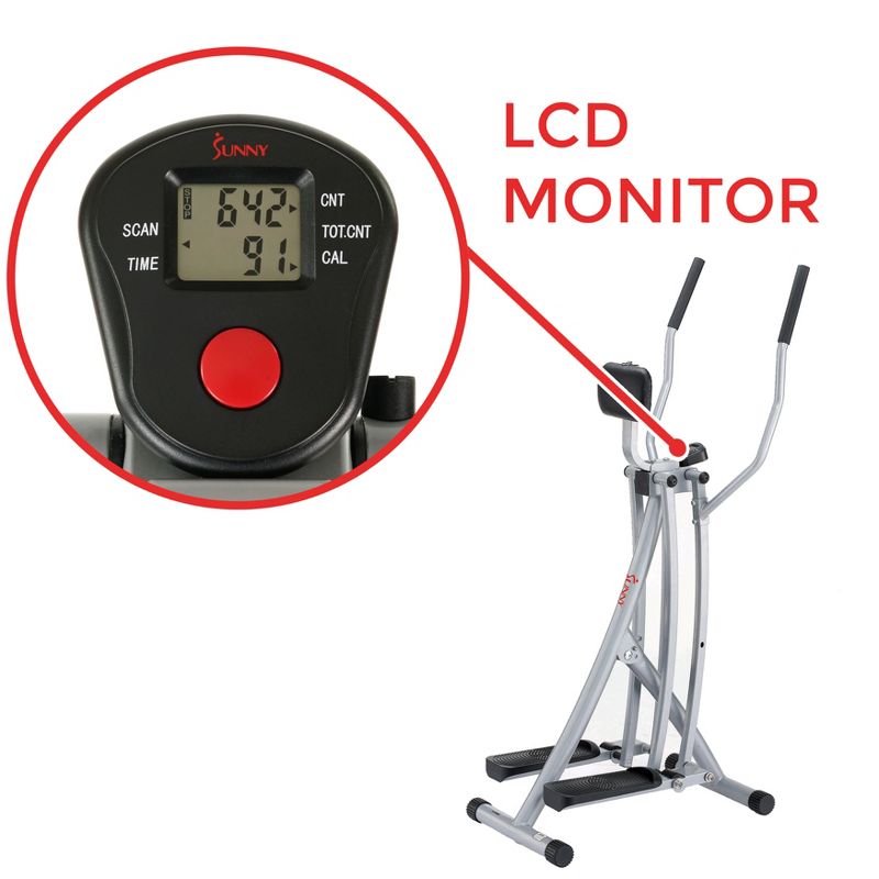 Exerpeutic 1000XL Magnetic Elliptical Machine with Pulse