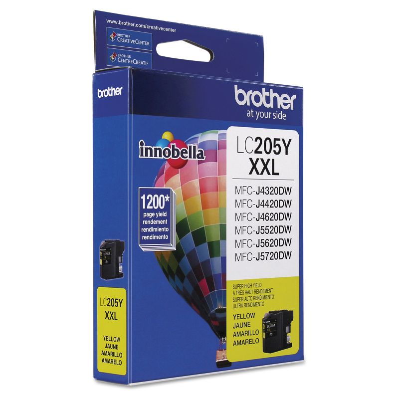 Brother LC205Y Innobella Super High-Yield Single Ink Cartridge - Yellow (BRTLC205Y)