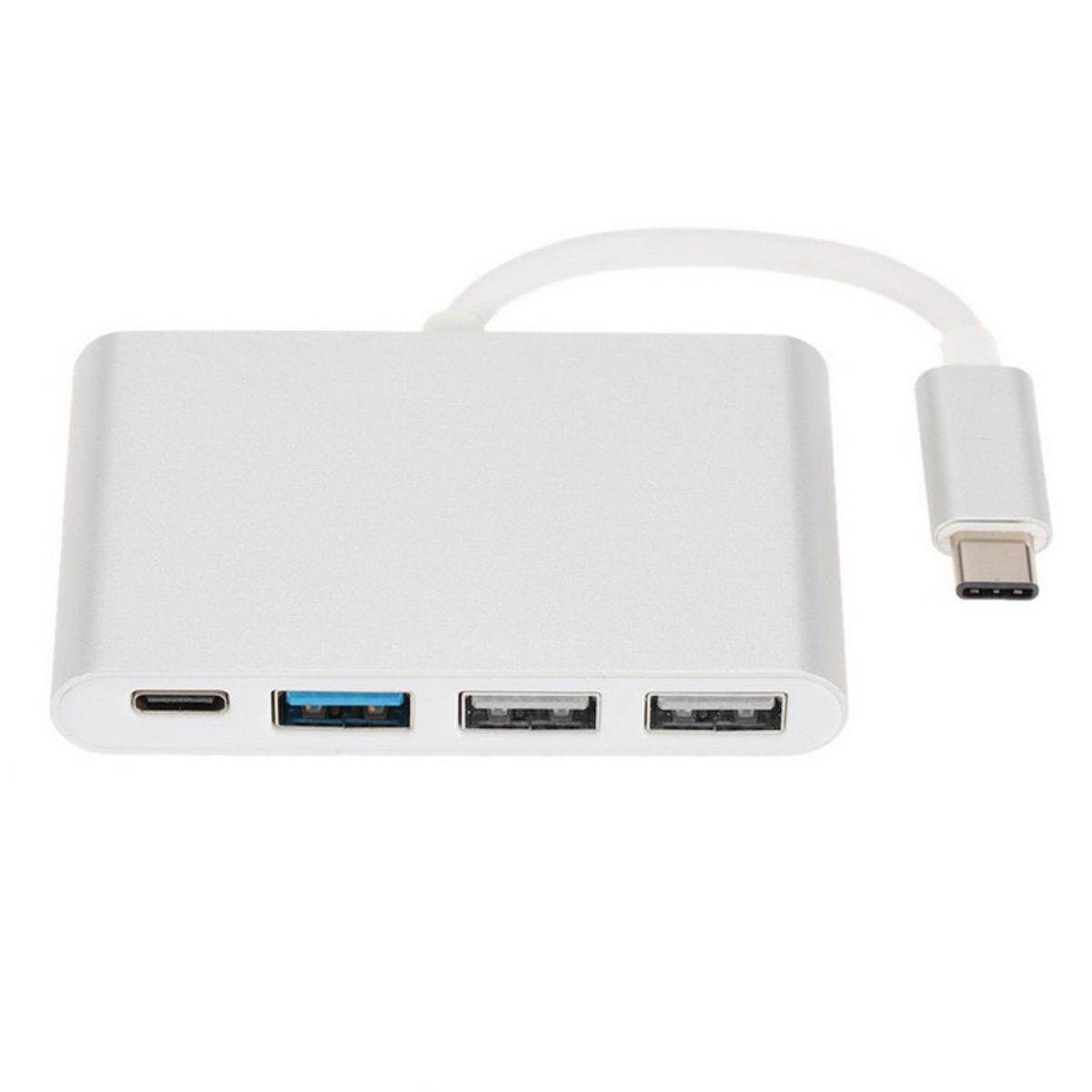 USB-C USB 3.1 Multiple 3 Ports Hub With PD Power Charge For PC Laptop