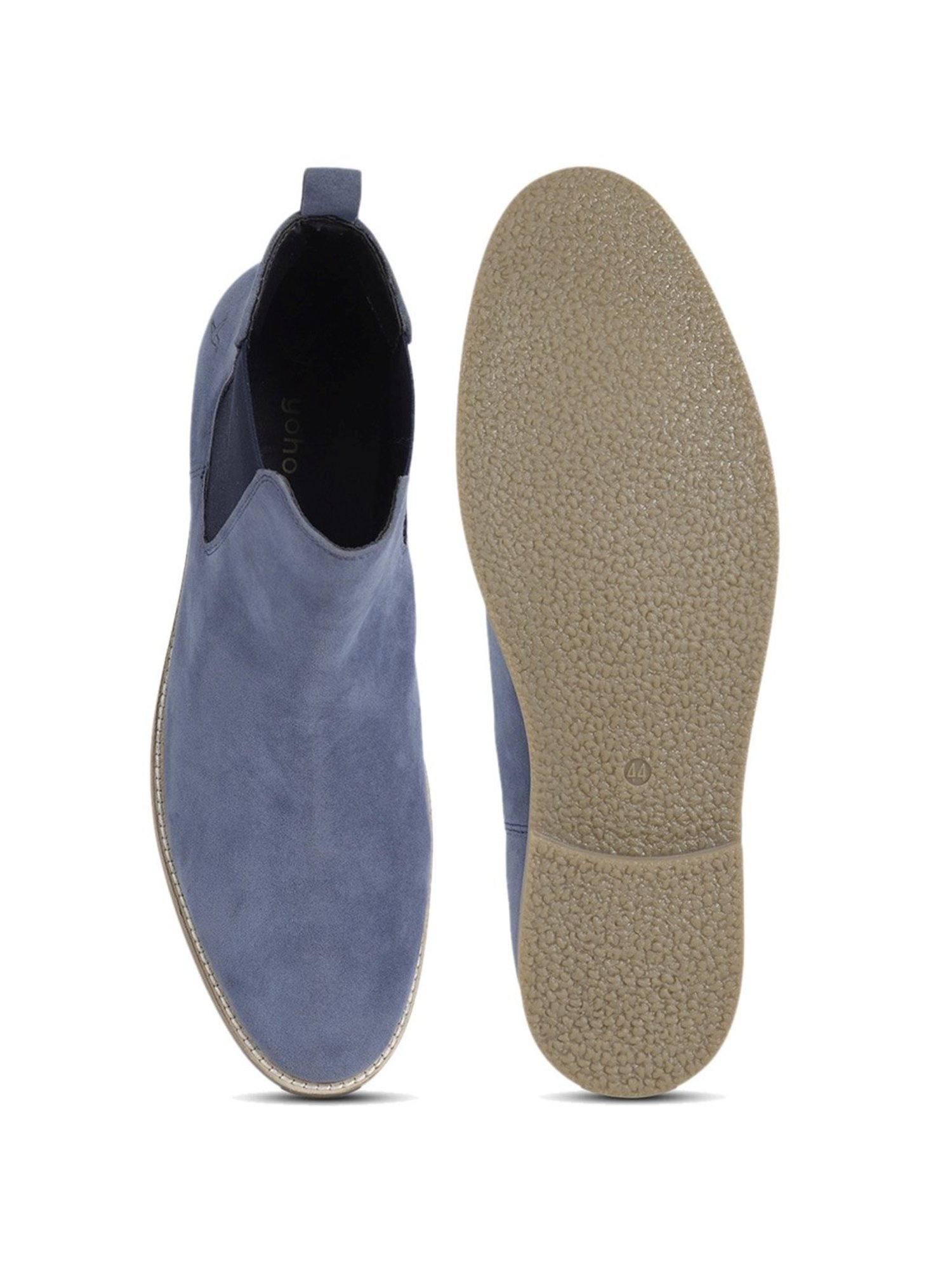 Yoho Men's Blue Chelsea Boots