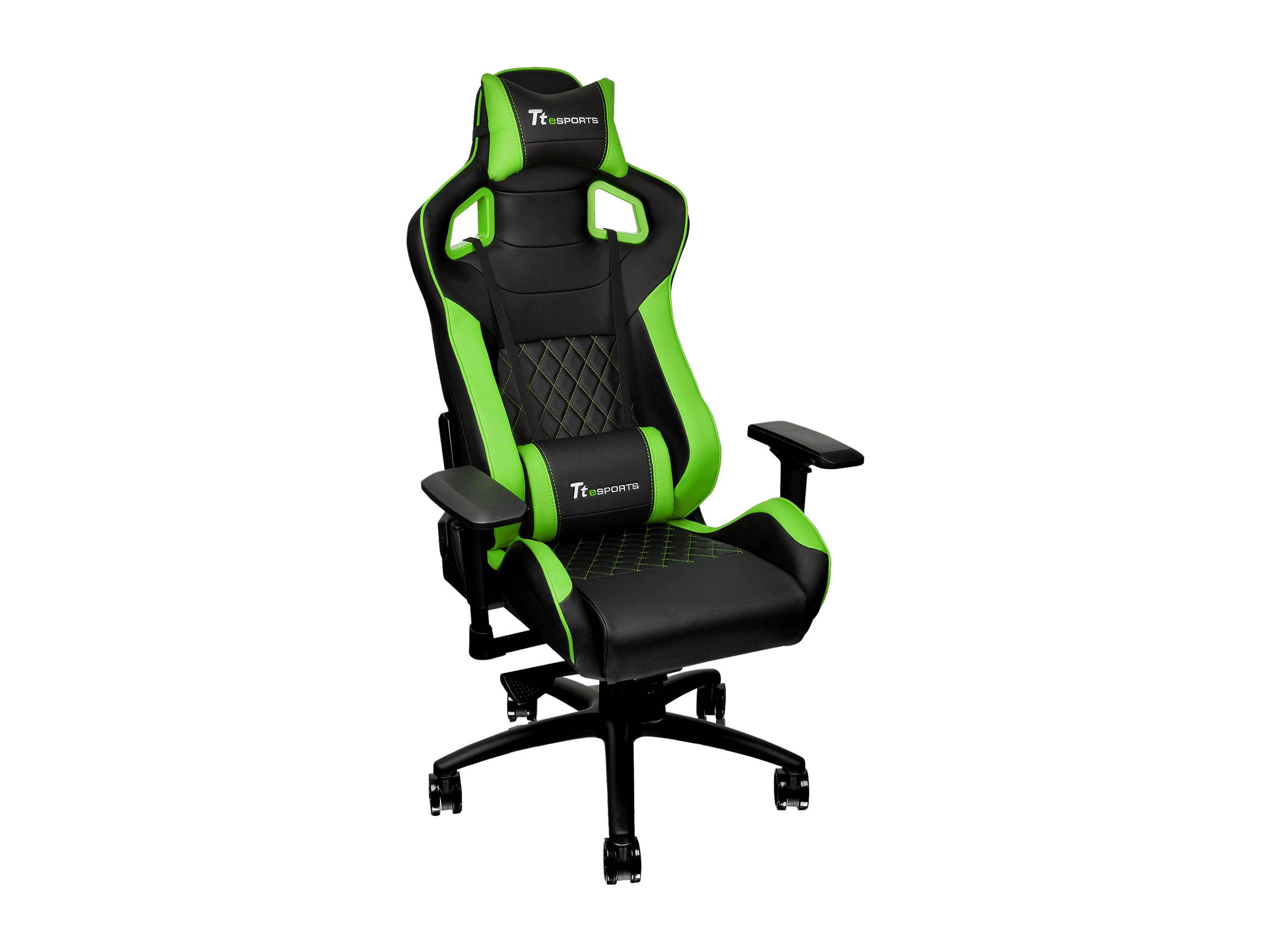Tt eSPORTS GTF 100 (GC-GTF-BGMFDL-01) GTF 100 Gaming Chair Black & Green