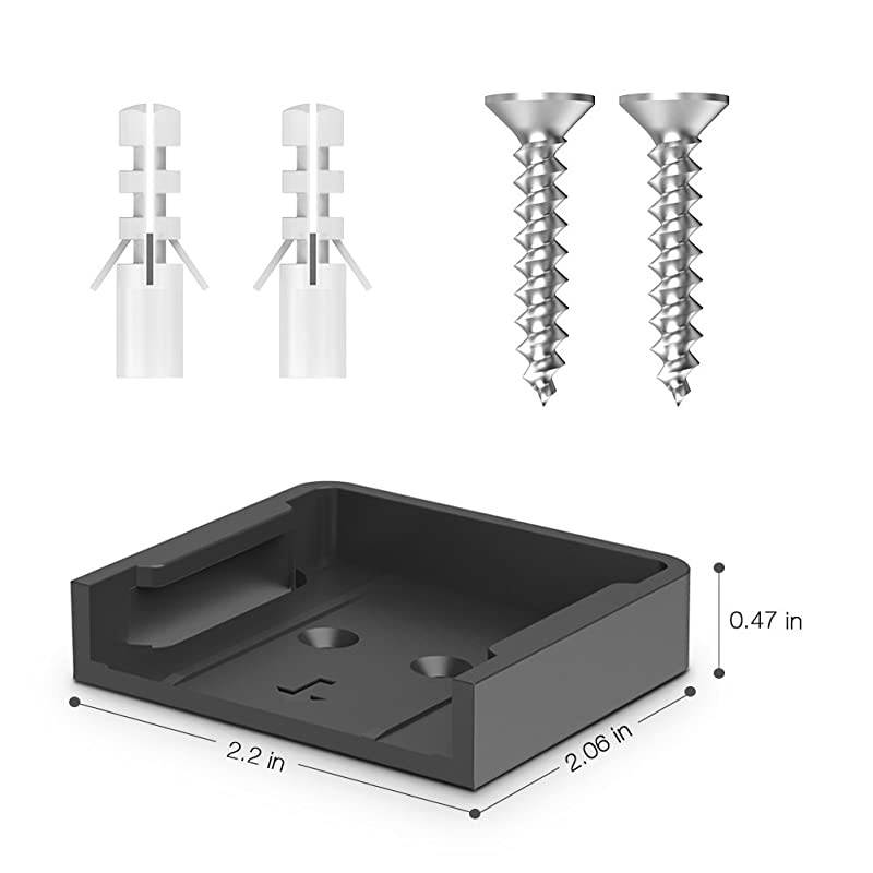 Quick Wall Mount Bracket for Wyze Cam 1080p HD Camera and iSmart Alarm Spot Camera 1 Pack Black