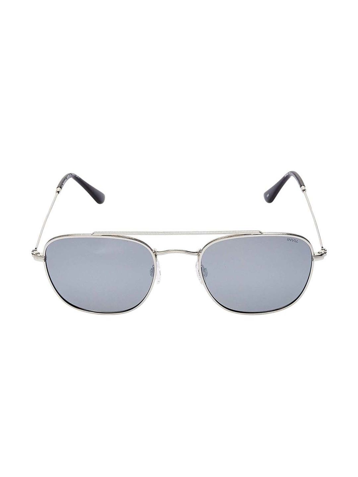INVU Grey Aviator UV Protection Sunglasses for Men