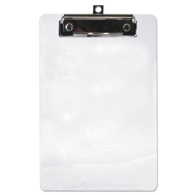 5-1/2" x 8-1/2" Clipboard, Clear SAUNDERS 00516