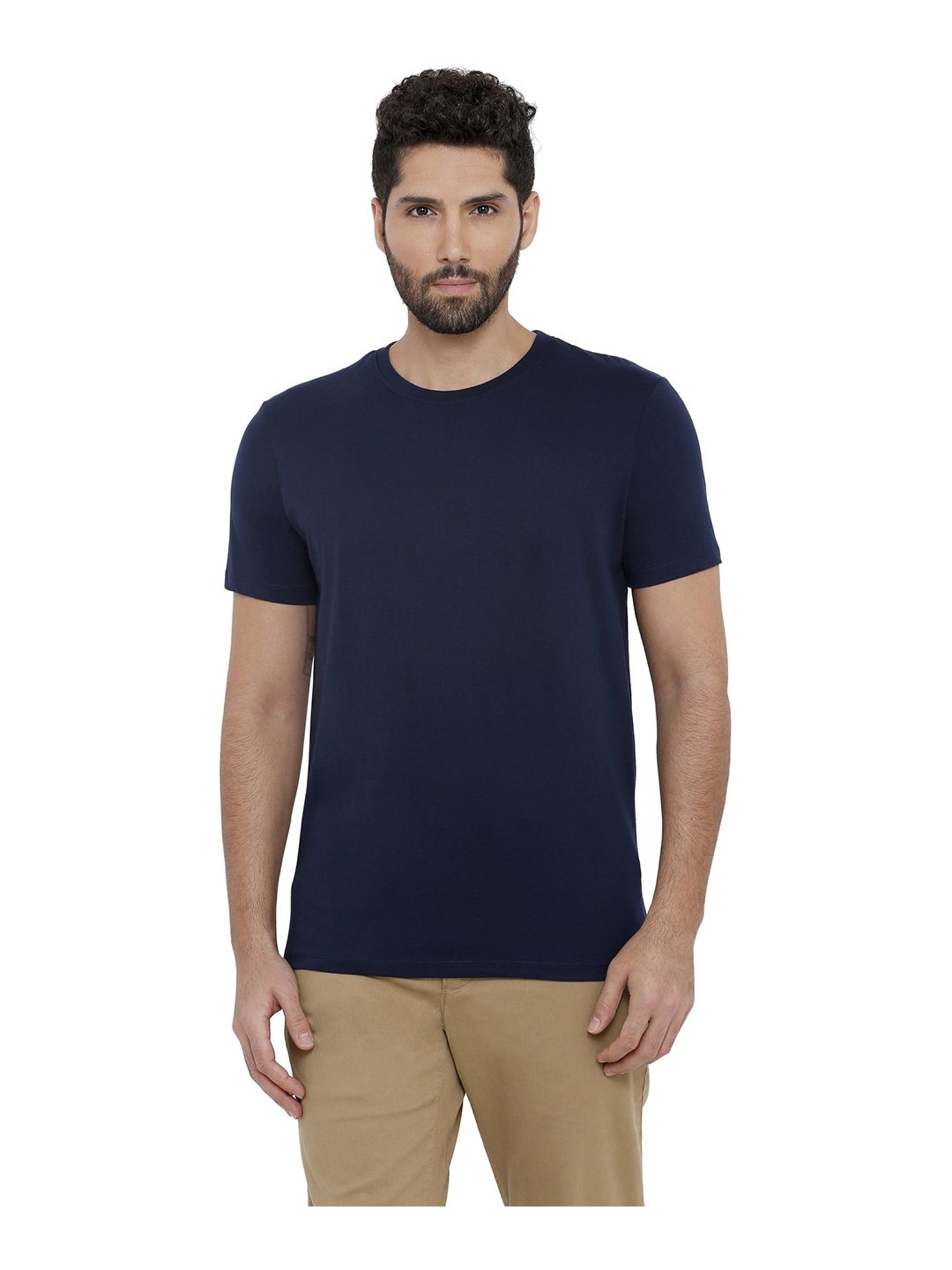 XYXX Navy Crew Neck T-Shirt