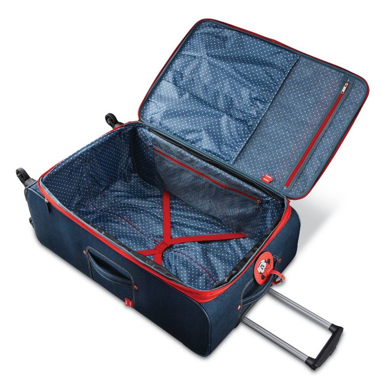 American Tourister 28'' Minnie Mouse Softside Spinner Suitcase - Denim Krush