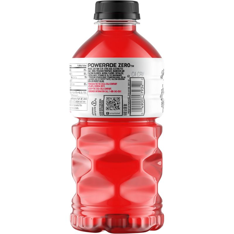 POWERADE Zero Fruit Punch Sports Drink - 28 fl oz Bottle