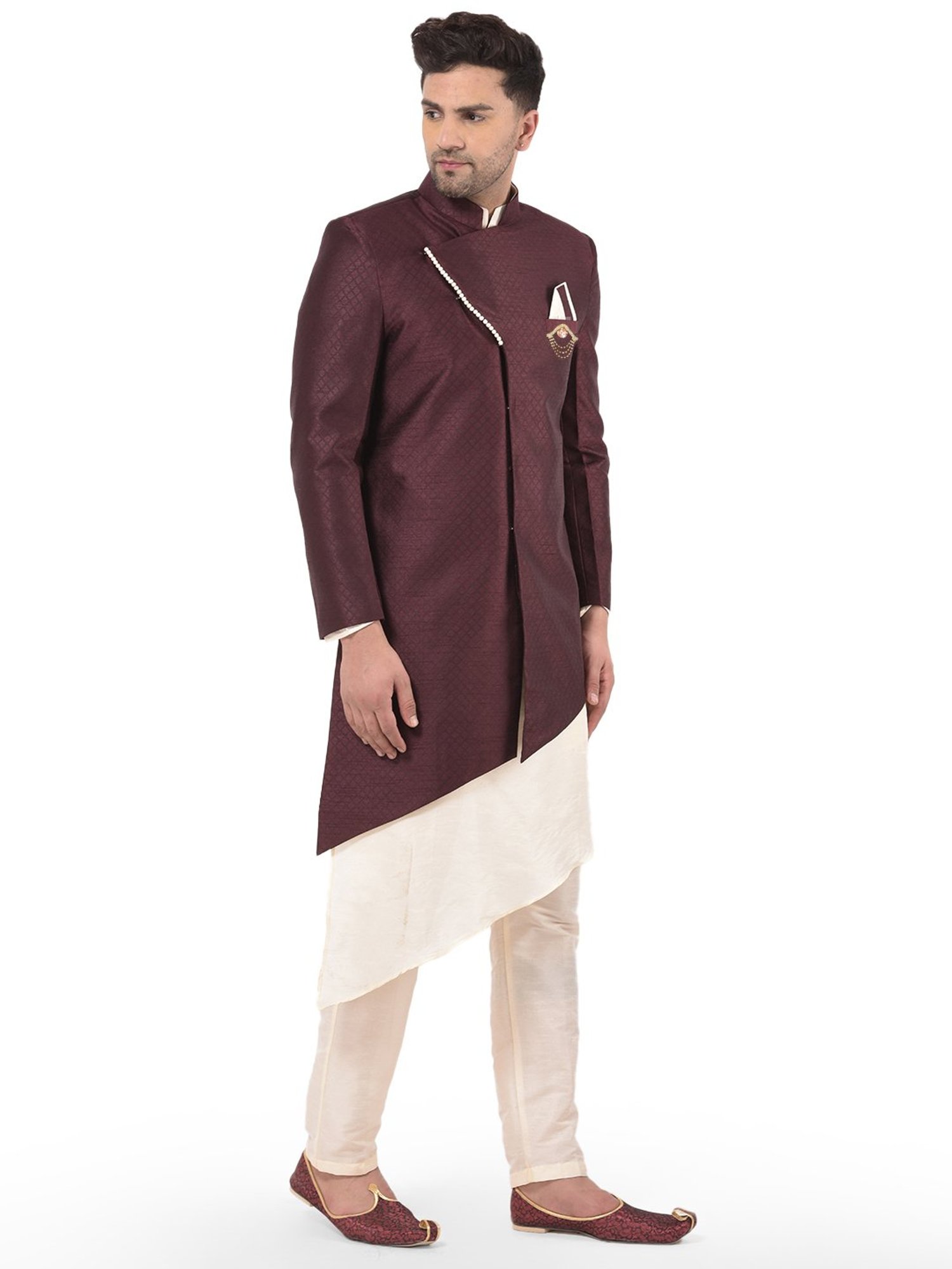 SG RAJASAHAB Multi Regular Fit Kurta Set