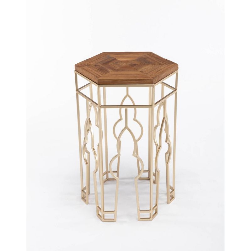 Genevieve Nesting Tables Gold/Natural - Boraam