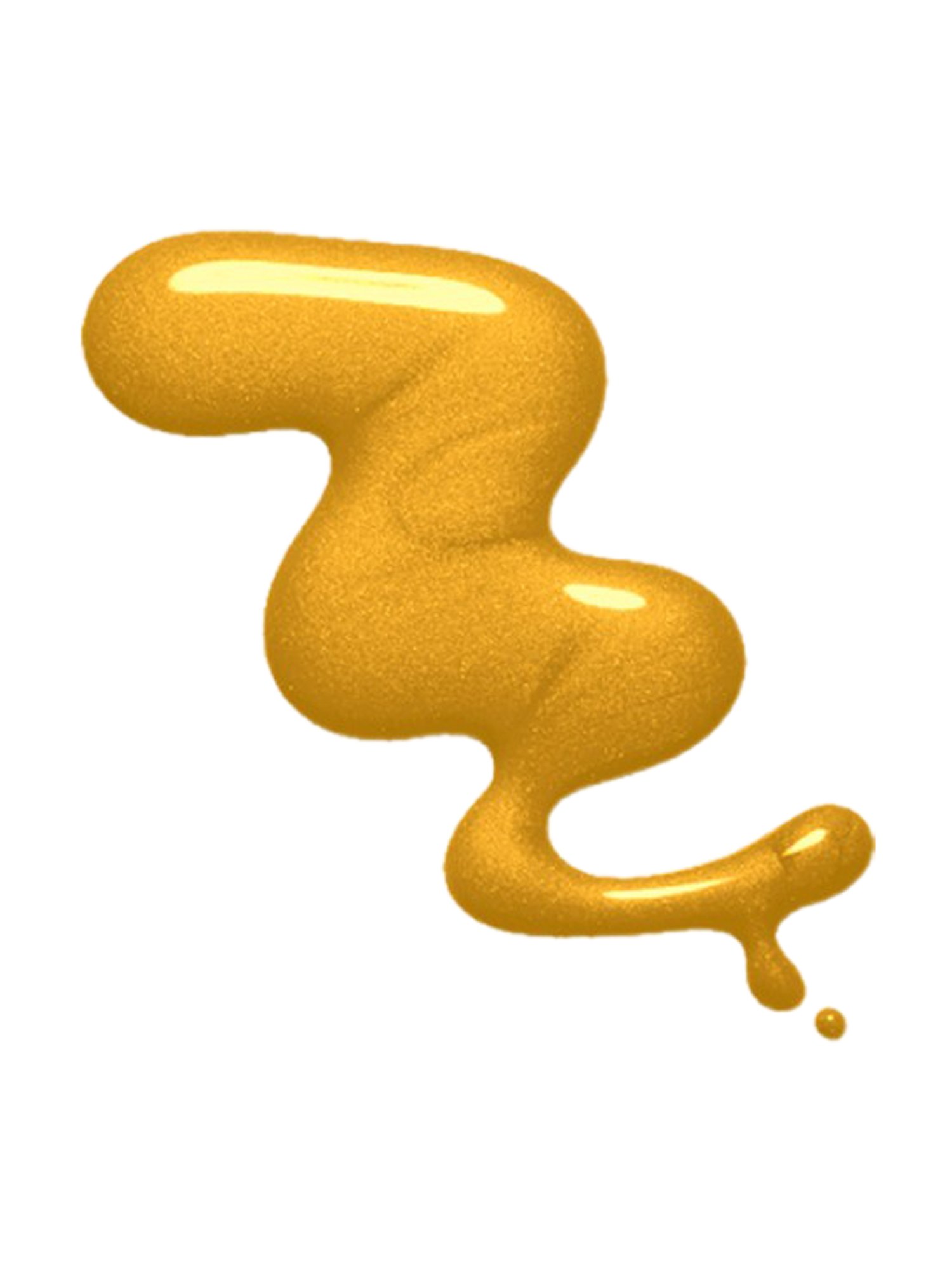 Half N Half Mirror Nail Polish Golden - 18 ml